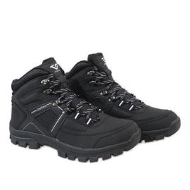 Botas de nieve negras con aislamiento T-1866 negro 4