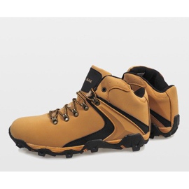 Botas de nieve con aislamiento camel M2378-2 marrón 5