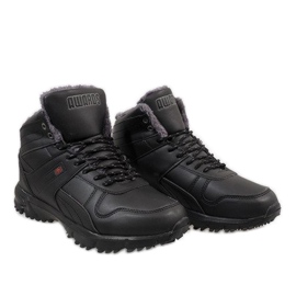 Botas de nieve cálidas MC783-2 Black negro 1