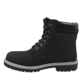 Botas negras aisladas VT86-1 negro 2