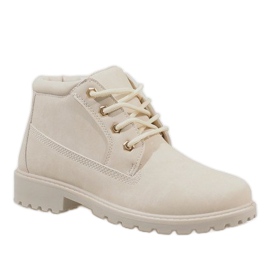 Botas de cazador beige W-3056 1 Botas de cazador beige W-3056 1
