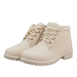 Botas de cazador beige W-3056 3