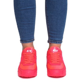 Zapatillas deportivas rosa D1-B9 1