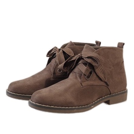 Botas de ante caqui QL-66 verde 3