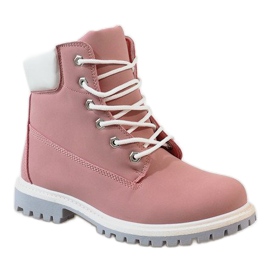 Botas de montaña rosas 851 1