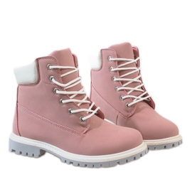 Botas de montaña rosas 851 rosado 4