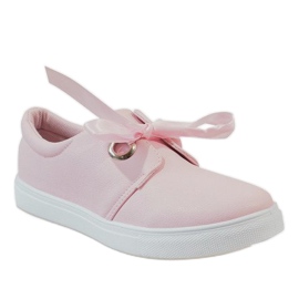 Deportivas rosas con lazo 3057-4 1