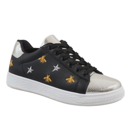 Zapatillas abeja negra T5030-1 negro 1