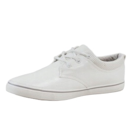 Zapatillas de hombre clásicas blancas BK-6005 blanco 2