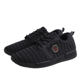 Zapatillas deportivas negras de Adamo negro 3