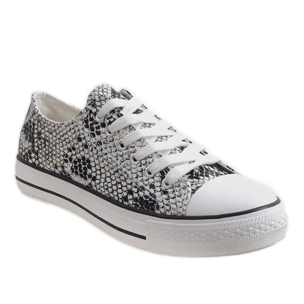 Zapatillas de hombre blancas BKA-9 blanco 1 Zapatillas de hombre blancas BKA-9 blanco 1