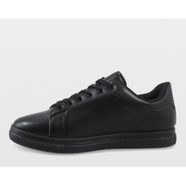 Zapatillas de hombre negras D20533 negro 3