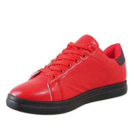 Zapatillas de hombre rojas D20533 rojo 2
