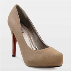 Tacones beige 505 1