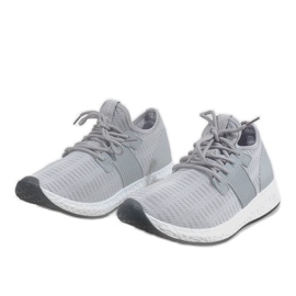 Zapatillas deportivas de hombre gris S33 3