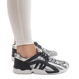 523 zapatillas blancas blanco negro 2