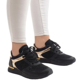 Deportivas negras LR88010 negro 1