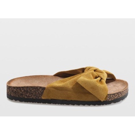 Zapatillas amarillas con lazo N-48 amarillo 2