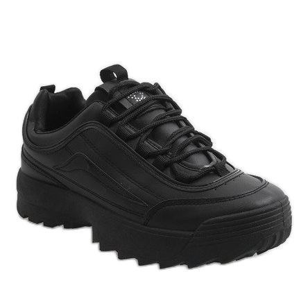 Zapatos deportivos negros de moda 83018 1 Zapatos deportivos negros de moda 83018 1