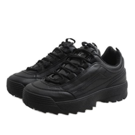 Zapatos deportivos negros de moda 83018 3