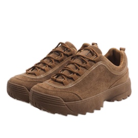 81016 zapatos deportivos marrones de moda marrón 3