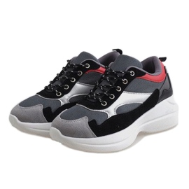 Zapatos deportivos grises de moda 1862 3