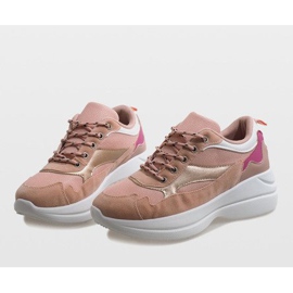 Zapatos deportivos de moda rosa 1862 rosado 4