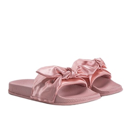 Zapatillas rosa con lazo 5835 rosado 1