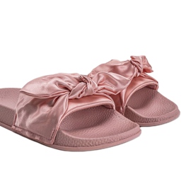Zapatillas rosa con lazo 5835 rosado 4
