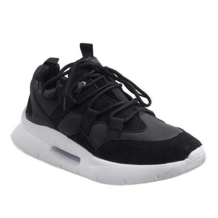 Zapatos deportivos negros de moda R-375 gris 1