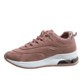 Calzado deportivo rosa de moda LL1718 rosado 2