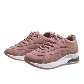 Calzado deportivo rosa de moda LL1718 rosado 5