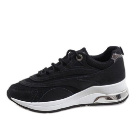 Zapatos deportivos negros de moda LL1718 2