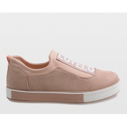 Zapatillas sin cordones rosas X-9707 2