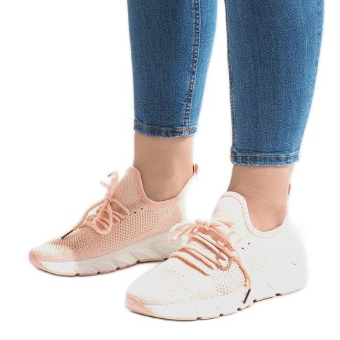 7766-Y zapatillas deportivas rosa rosado 1