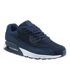 Deportivas hombre azul marino 8104 1