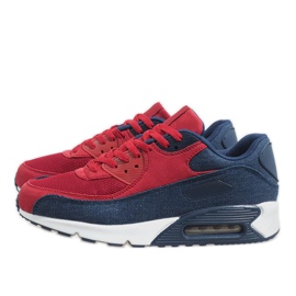 Deportivas hombre azul marino 8104 rojo multicolor 1 Deportivas hombre azul marino 8104 rojo multicolor 1