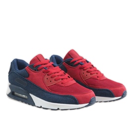 Deportivas hombre azul marino 8104 rojo multicolor 2
