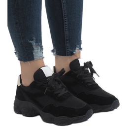 Zapatillas deportivas negras E-102 negro 3