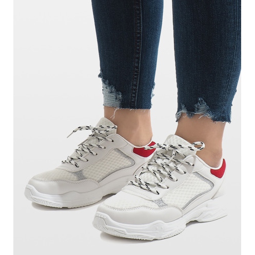 Zapatillas deportivas blancas YM-31 blanco 1 Zapatillas deportivas blancas YM-31 blanco 1