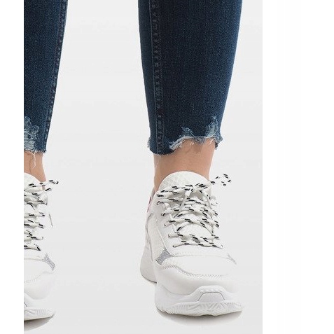 Zapatillas deportivas blancas YM-31 blanco 2