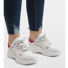Zapatillas deportivas blancas YM-31 blanco 4