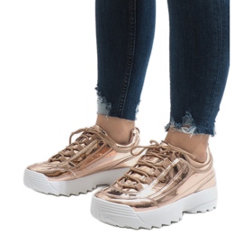 Zapatos deportivos Champagne Fashion 82017 amarillo 1