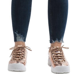 Zapatos deportivos Champagne Fashion 82017 amarillo 2