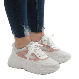 Calzado deportivo blanco de moda PP-37 2