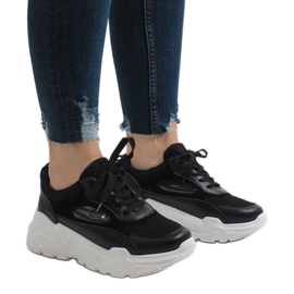 Calzado deportivo negro PP-37 de moda 3