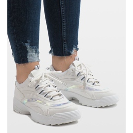 Calzado deportivo blanco de moda BO-62 3