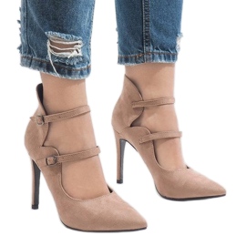 Bombas en un pin 6613-5 beige 3