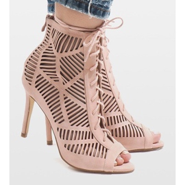Botas rosas en un pin 1610-225 rosado 4