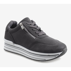 Zapatilla deportiva gris 6258 1 Zapatilla deportiva gris 6258 1